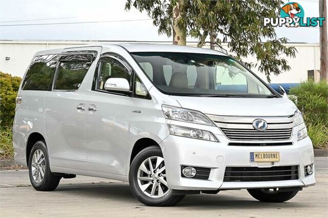 2013 TOYOTA VELLFIRE ATH208 HYBRID E-FOUR WAGON