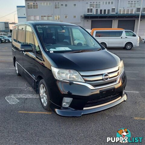 2013 NISSAN SERENA HIGHWAYSTARSHYBRIDVAEROMODE HFC26 WAGON