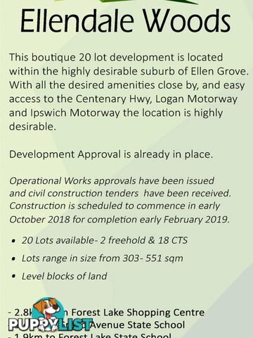 Lot 1/146 Bagnall Street ELLEN GROVE QLD 4078