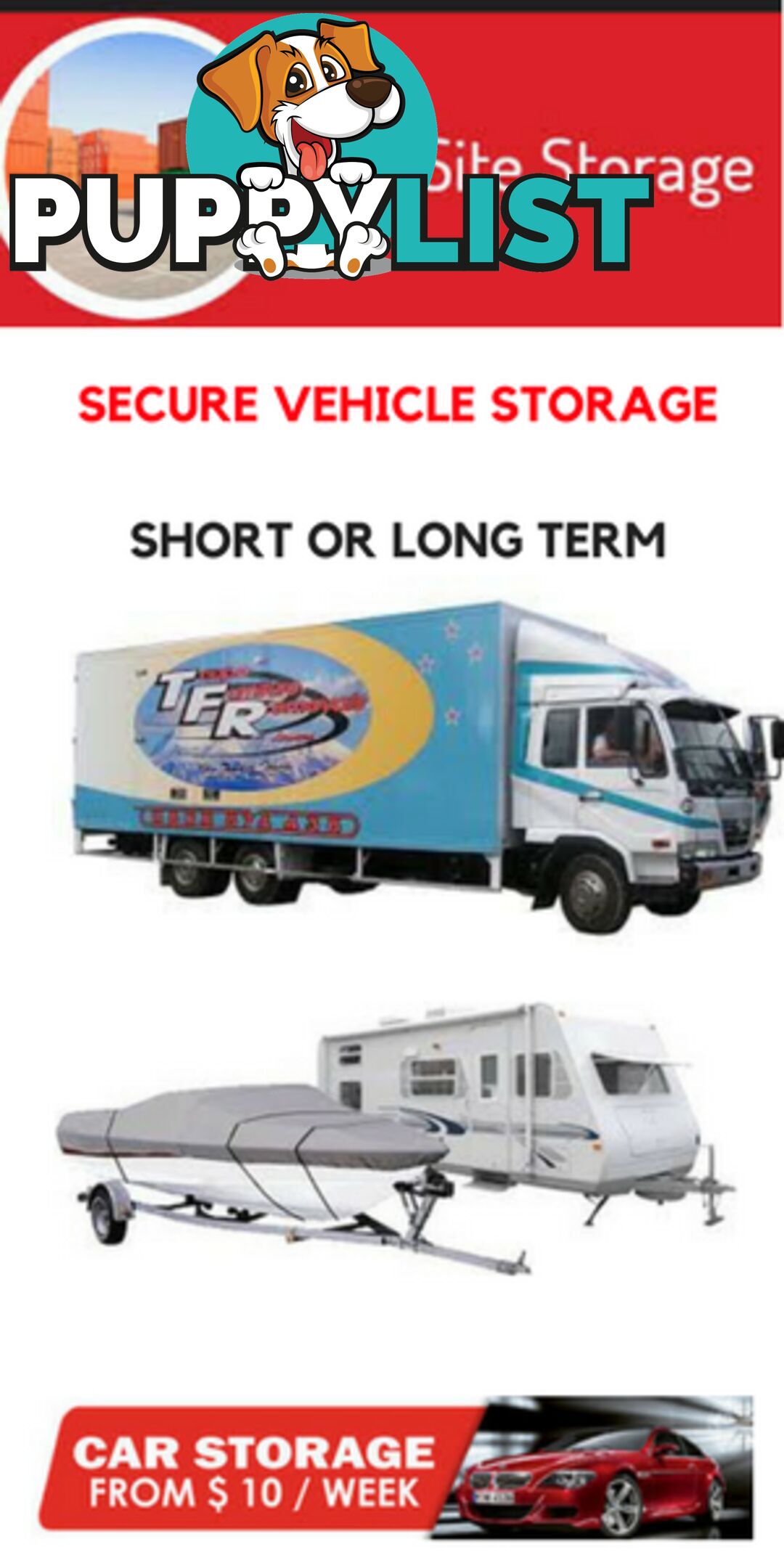 Onsite Safe & Secure Storage - 24 /7 Access