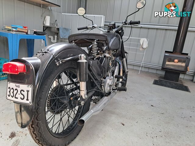 1952 AJS MOTORCYCLE 18 (18s) 500cc