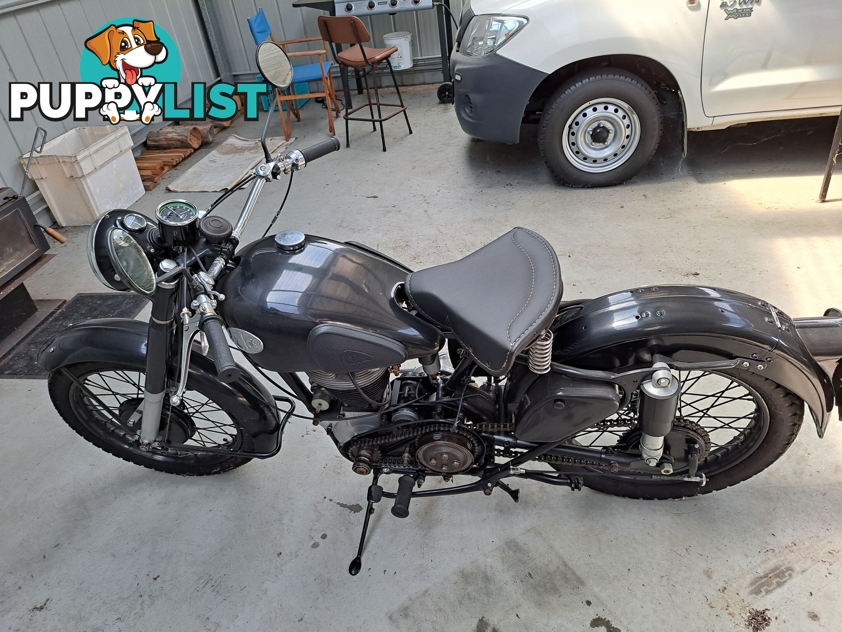1952 AJS MOTORCYCLE 18 (18s) 500cc