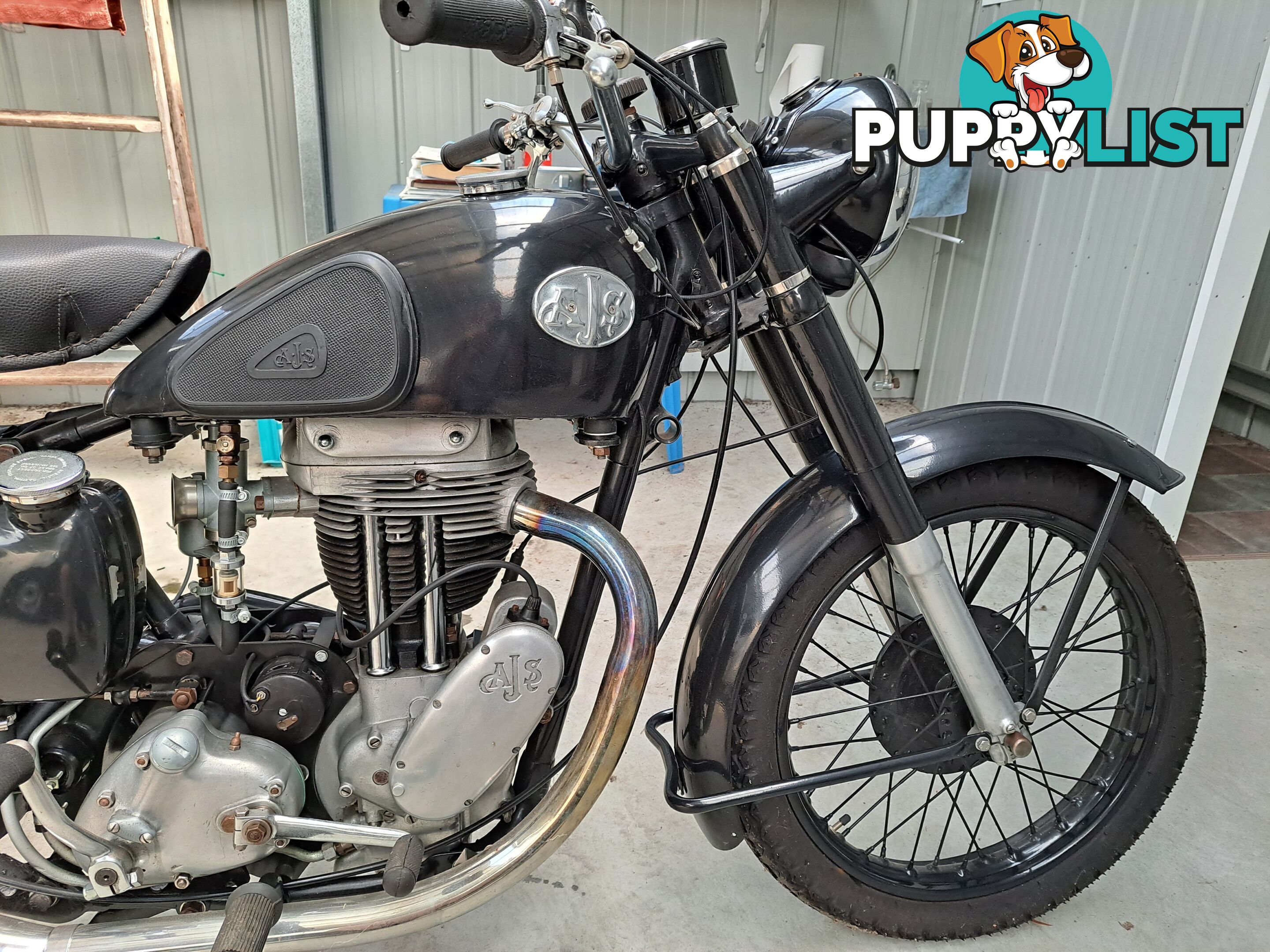 1952 AJS MOTORCYCLE 18 (18s) 500cc