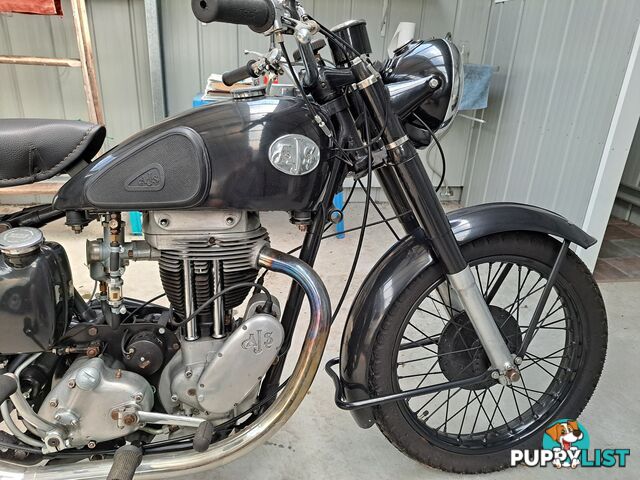 1952 AJS MOTORCYCLE 18 (18s) 500cc