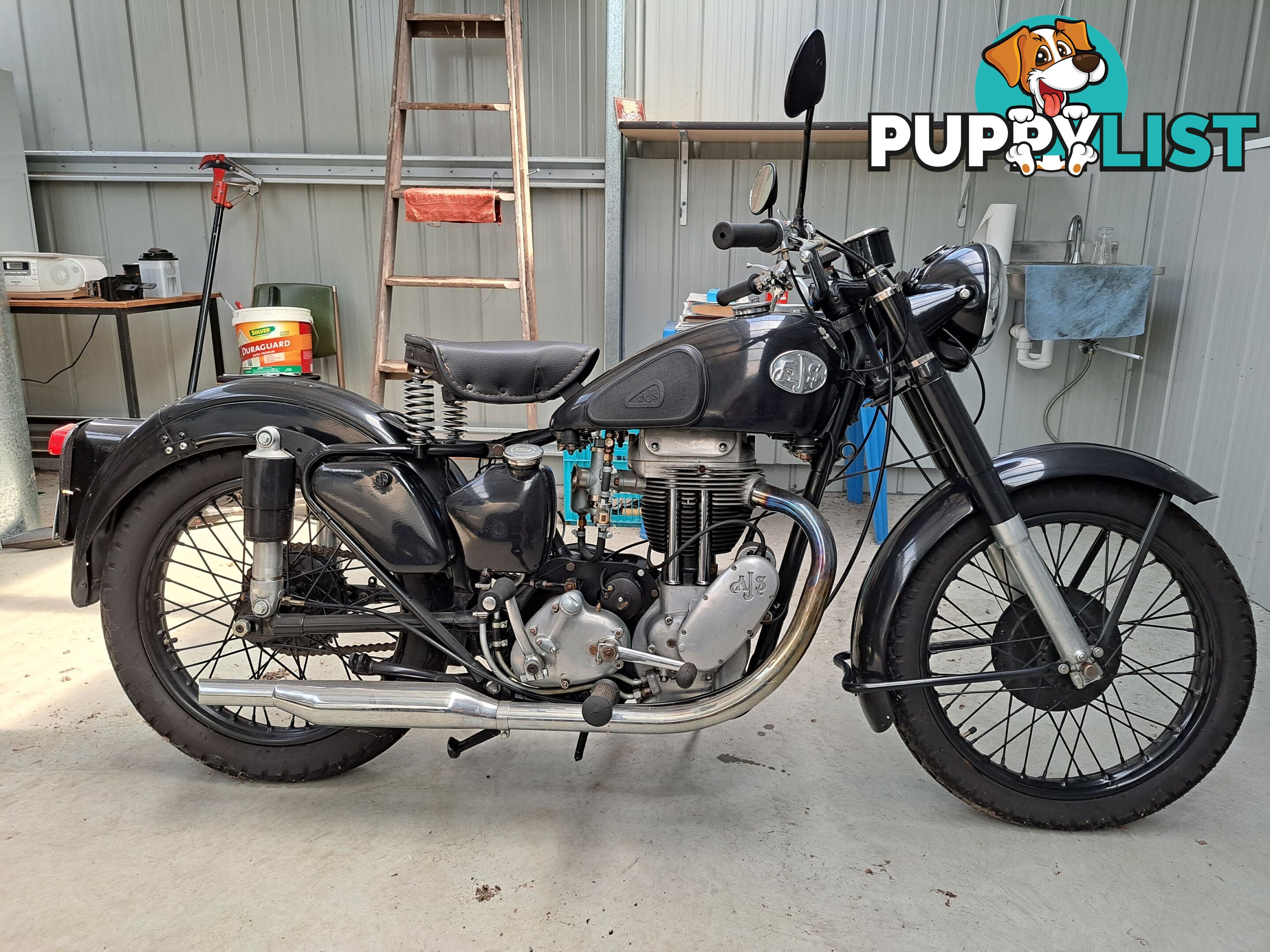 1952 AJS MOTORCYCLE 18 (18s) 500cc