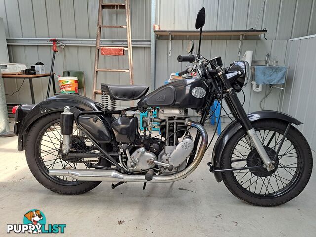 1952 AJS MOTORCYCLE 18 (18s) 500cc