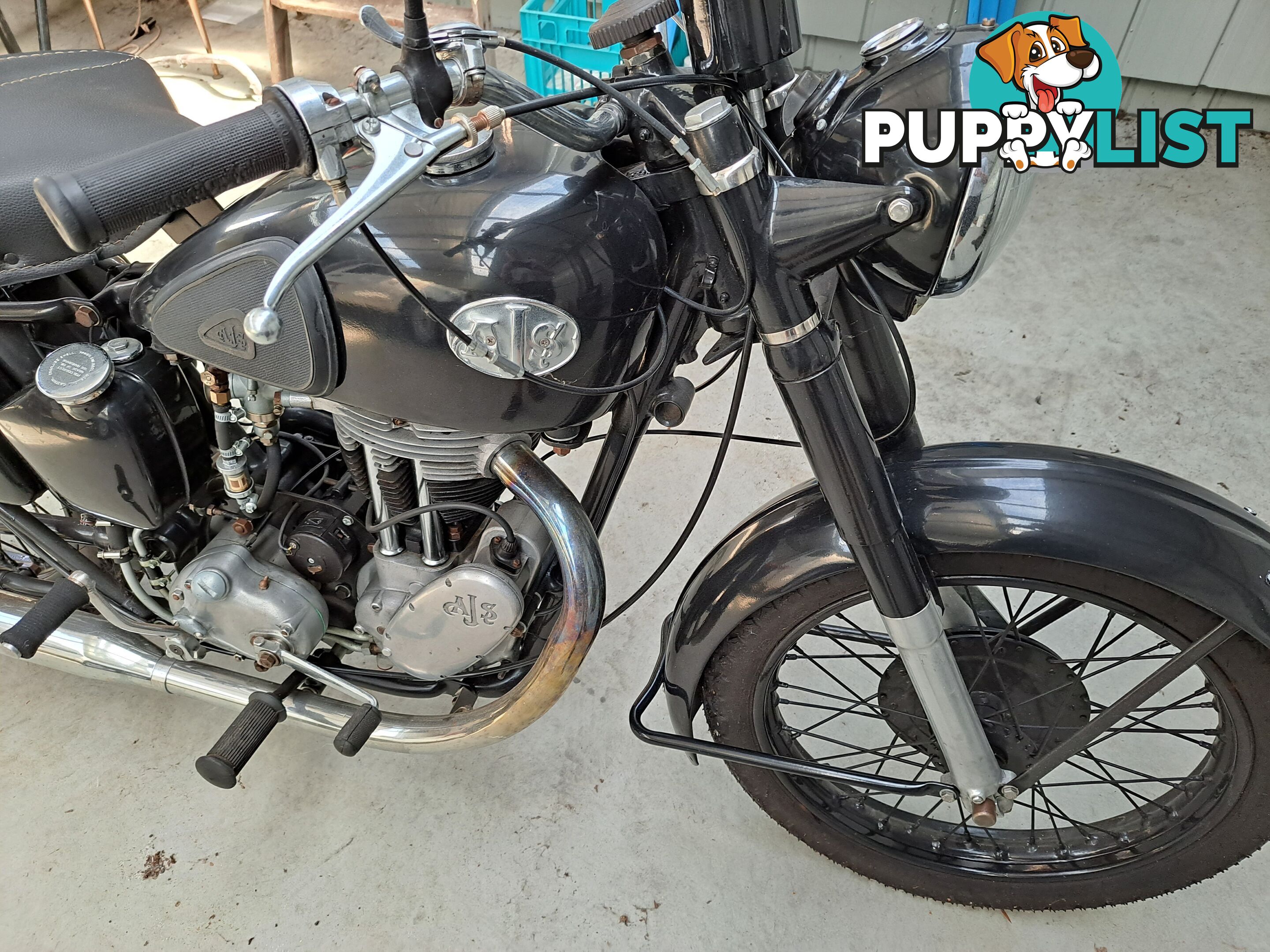 1952 AJS MOTORCYCLE 18 (18s) 500cc