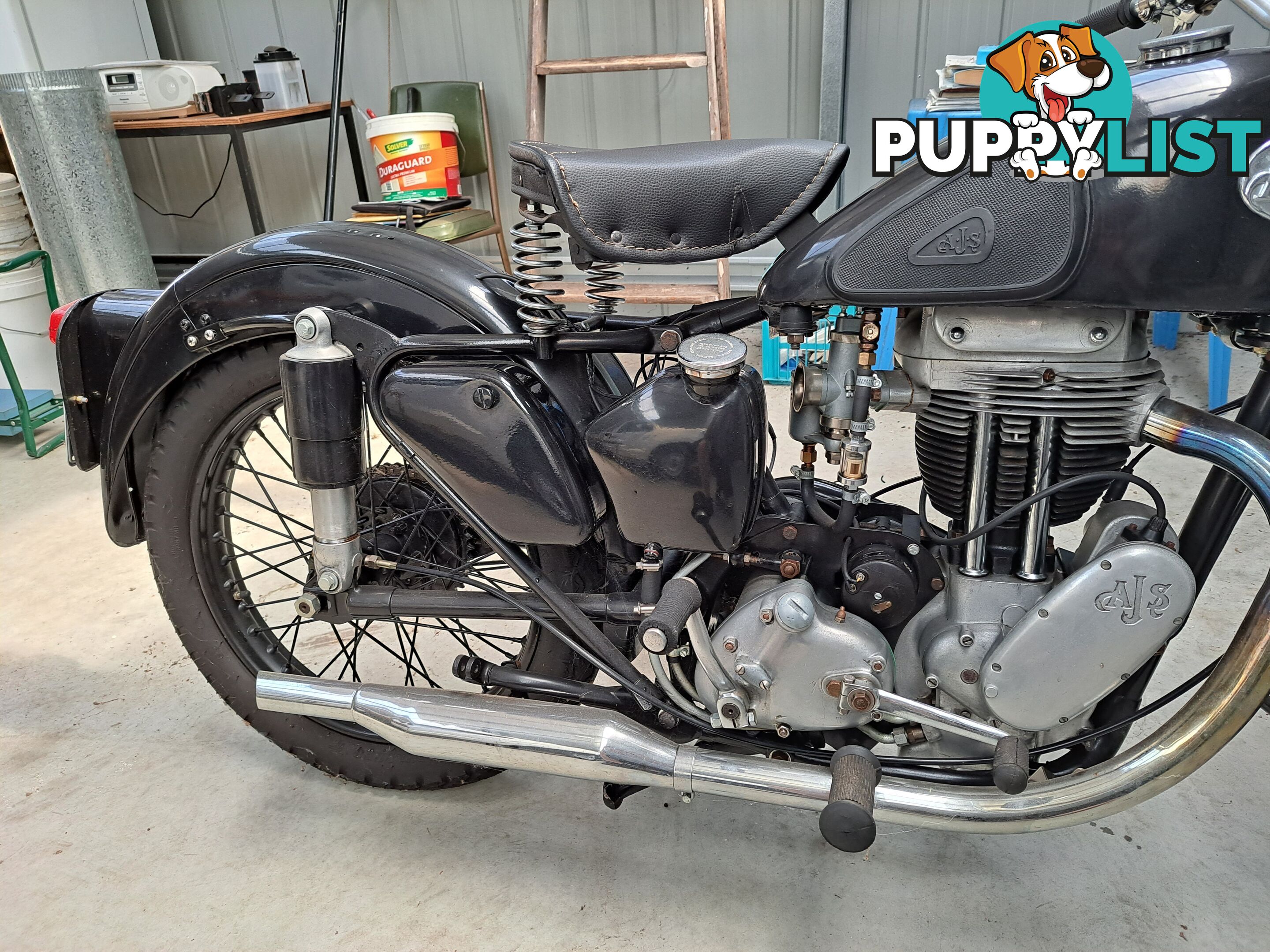 1952 AJS MOTORCYCLE 18 (18s) 500cc