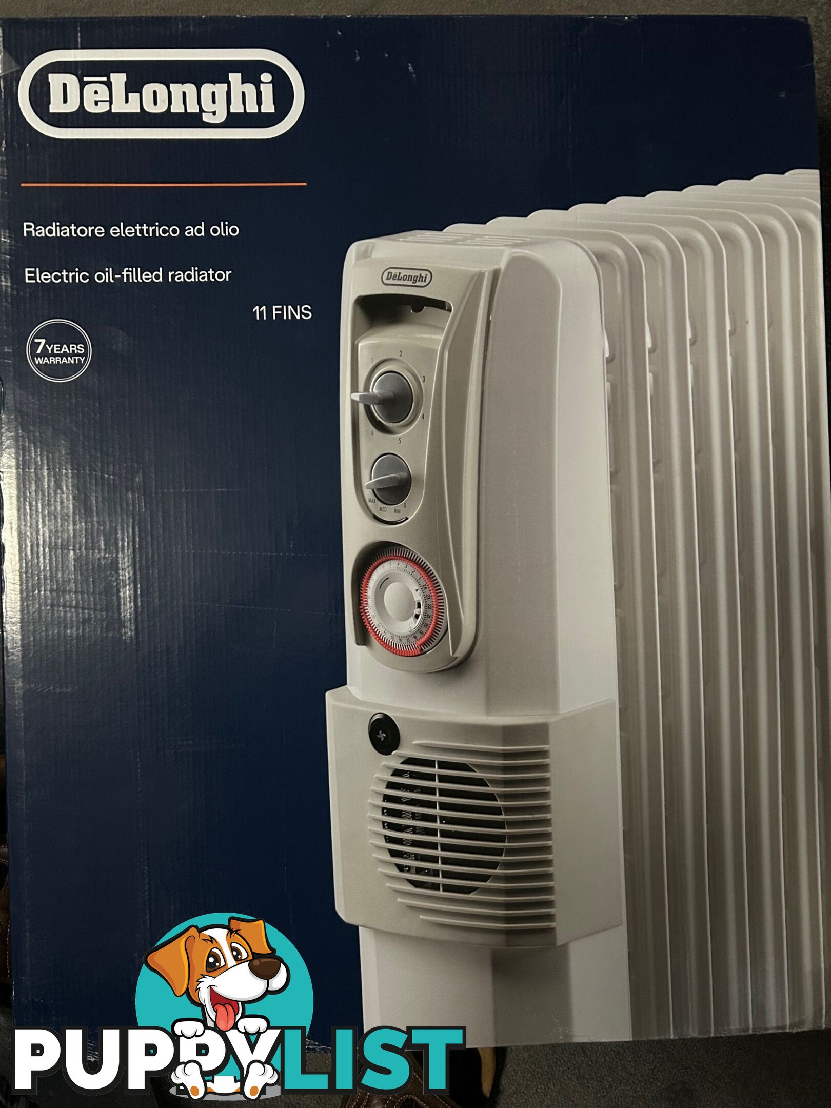 De'Longhi Thermo Pro 2400W Oil Column Heater (DL2401TF)