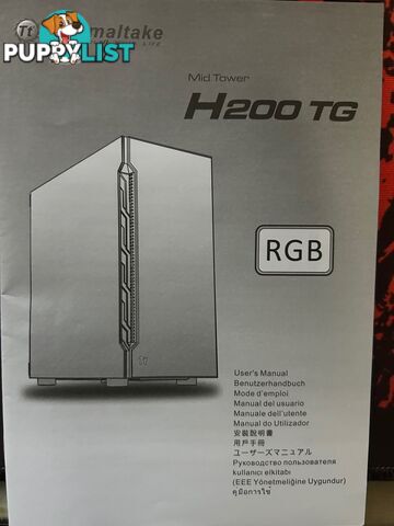 MSI Infinity A Computer 512gb NVME + 64gb Ram in Thermaltake Case.
