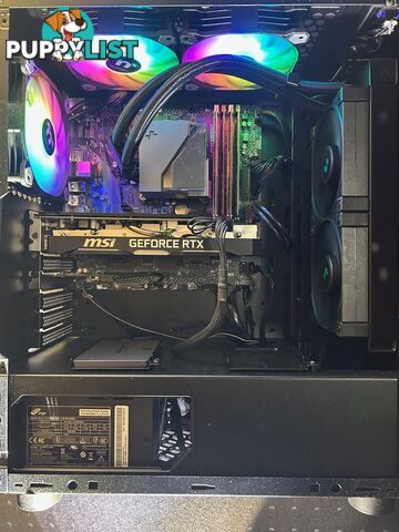MSI Infinity A Computer 512gb NVME + 64gb Ram in Thermaltake Case.