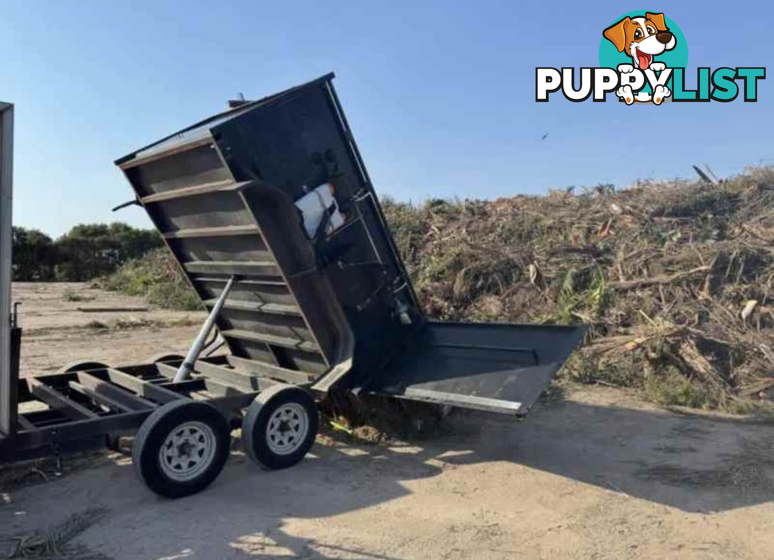 Heavy-Duty Hydraulic Tipper Trailer Australian Pacific 8x6