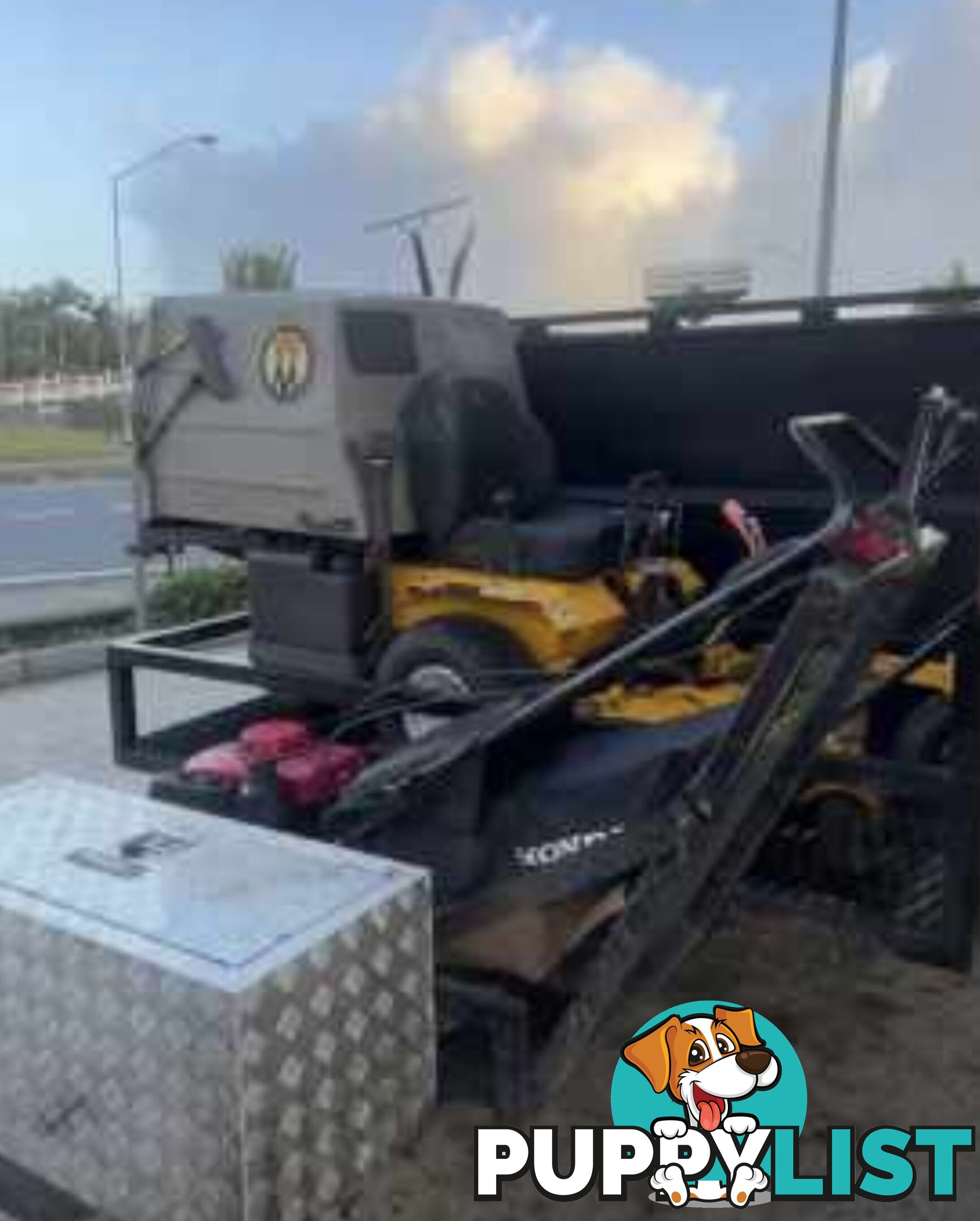 Heavy-Duty Hydraulic Tipper Trailer Australian Pacific 8x6