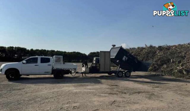 Heavy-Duty Hydraulic Tipper Trailer Australian Pacific 8x6