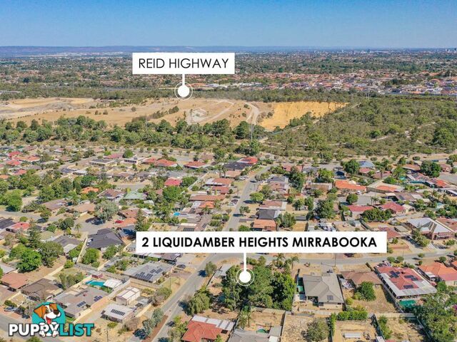 2 Liquidambar Heights MIRRABOOKA WA 6061