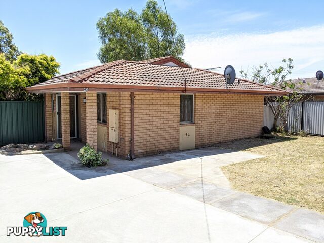 42 Ipswich Crescent GIRRAWHEEN WA 6064