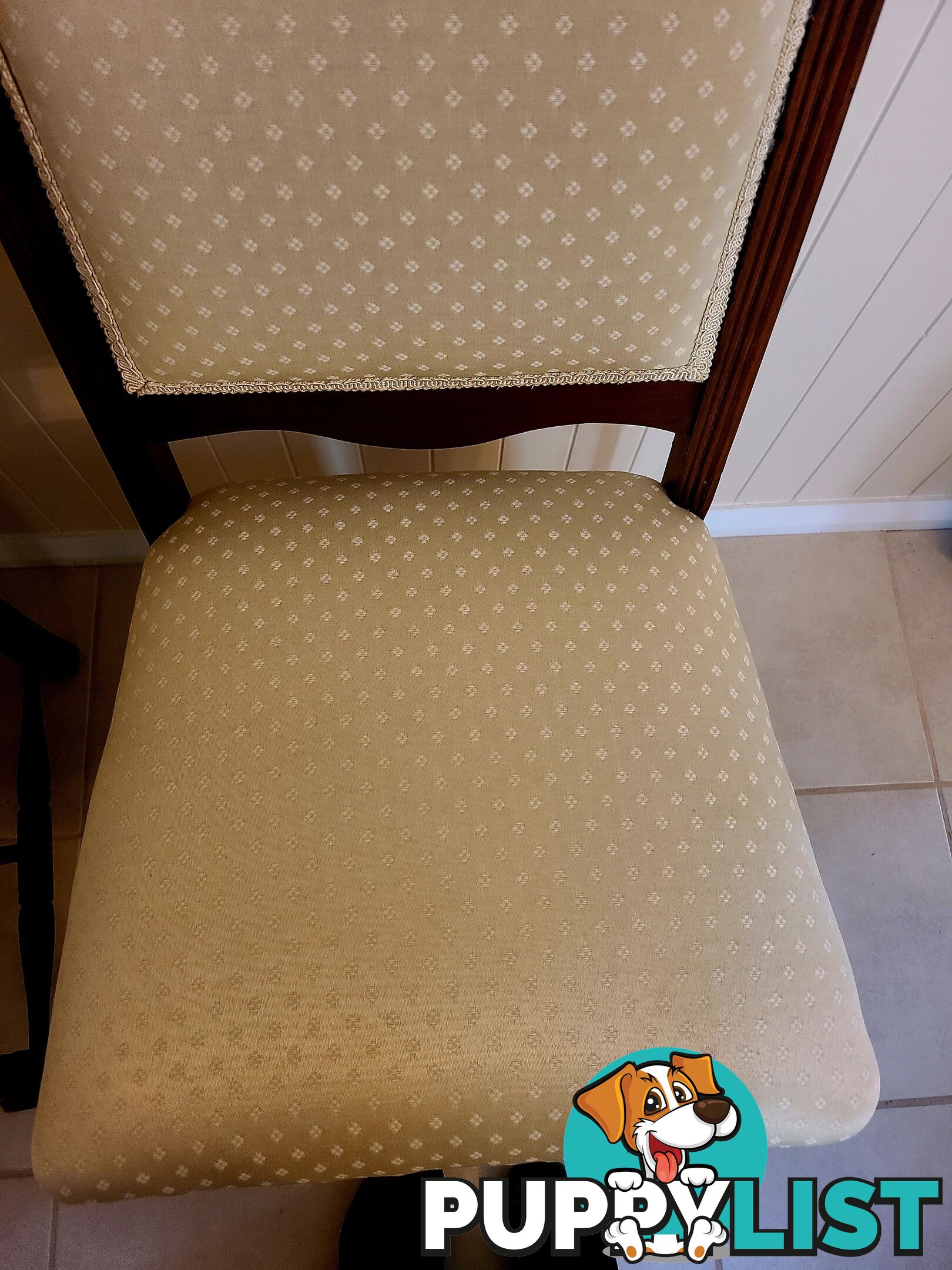 2 antique edwardian dining  chairs