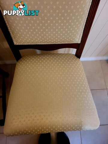 2 antique edwardian dining  chairs