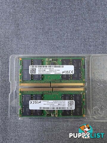 2X16Gb DDR5 SODIMM(32Gb kit)