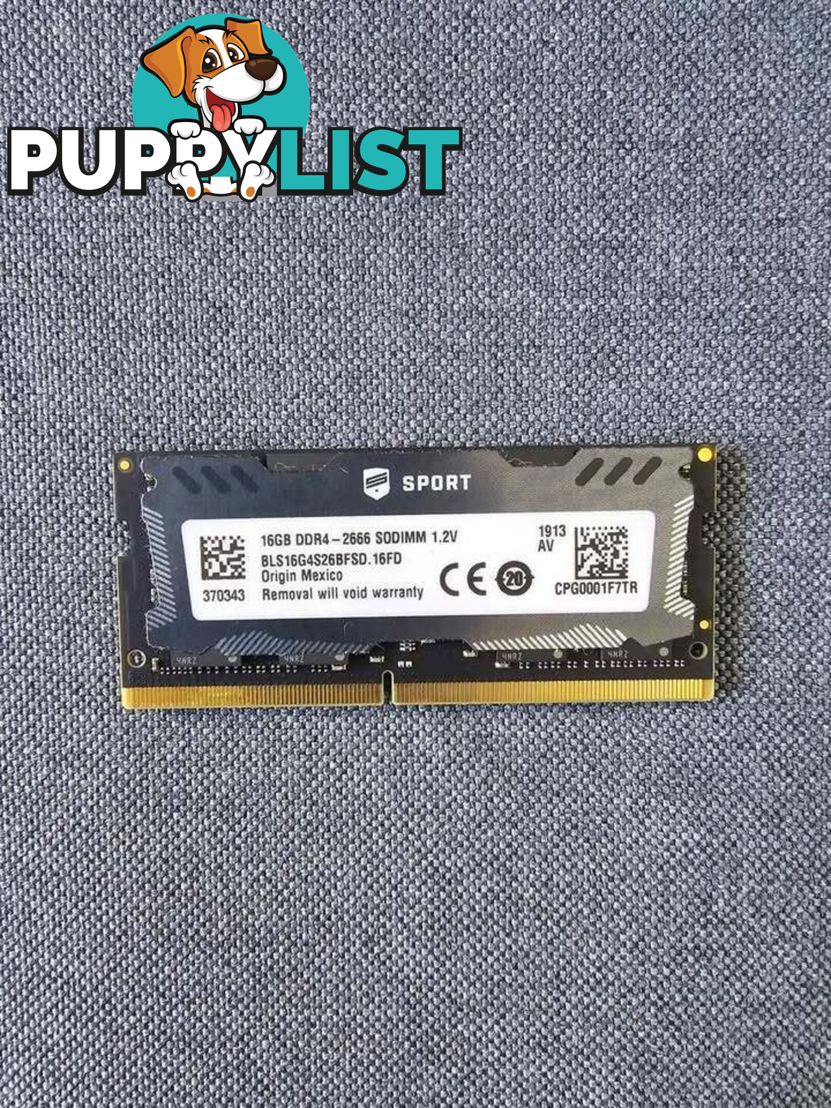 16Gb DDR4 2666MHz