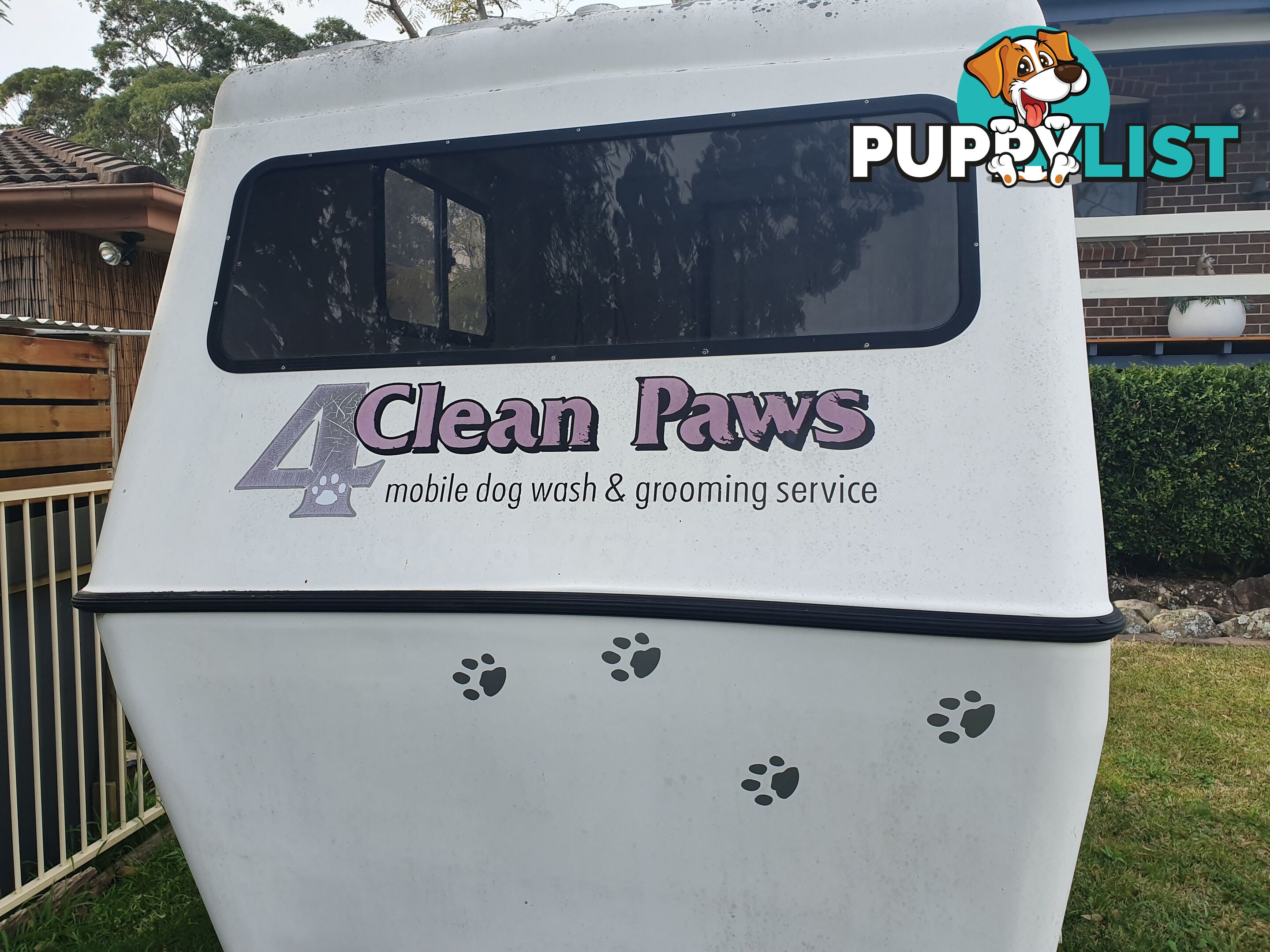 Mobile Dog Washing Trailer