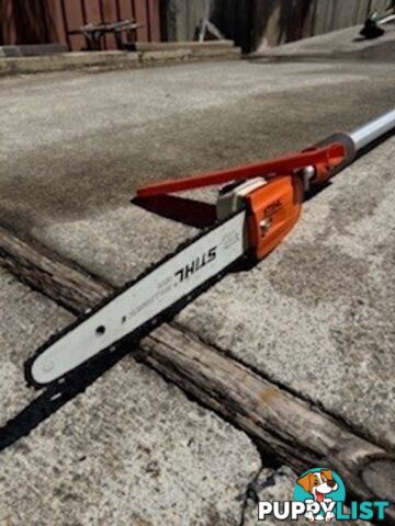 STIHL HT 133 telescopic pole tree pruner