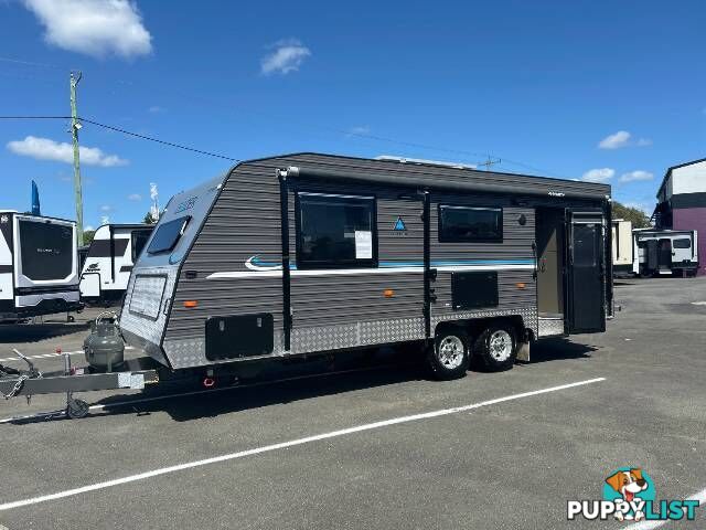 2019  LEADER CARAVANS SILVER  21.65-7 CARAVAN