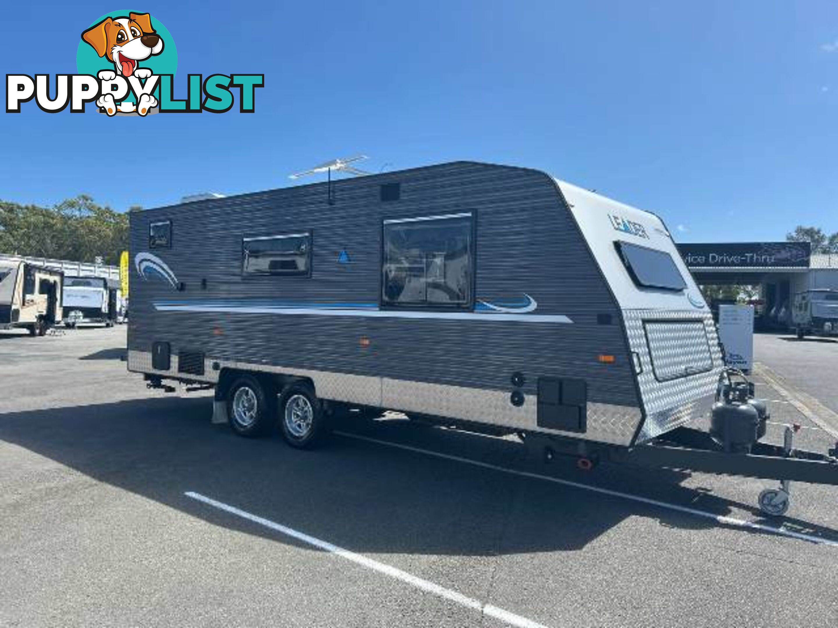 2019  LEADER CARAVANS SILVER  21.65-7 CARAVAN