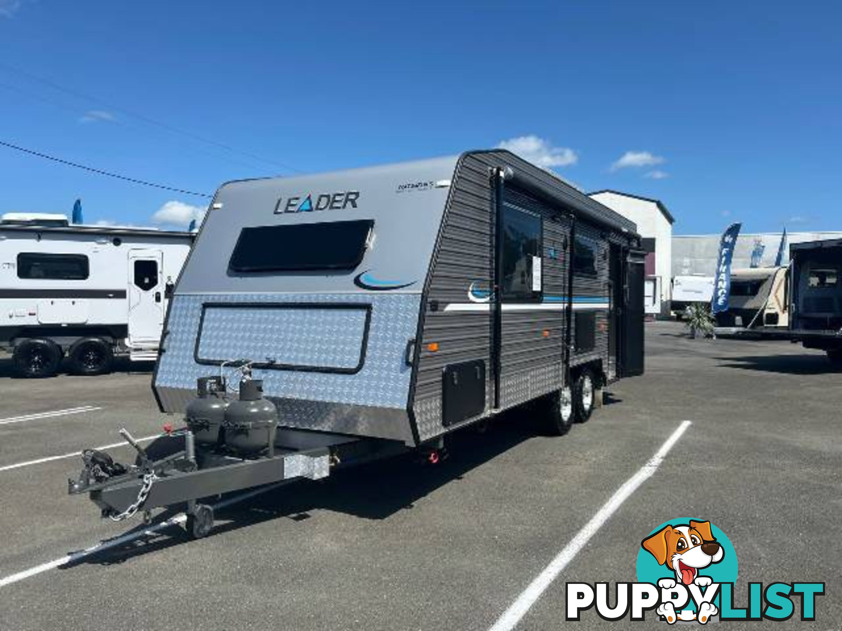 2019  LEADER CARAVANS SILVER  21.65-7 CARAVAN