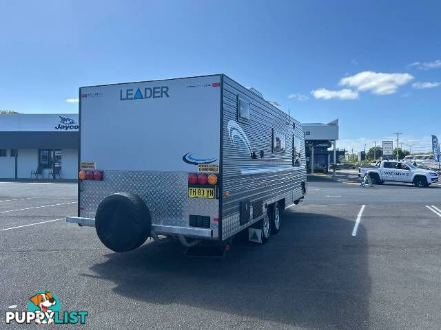 2019  LEADER CARAVANS SILVER  21.65-7 CARAVAN