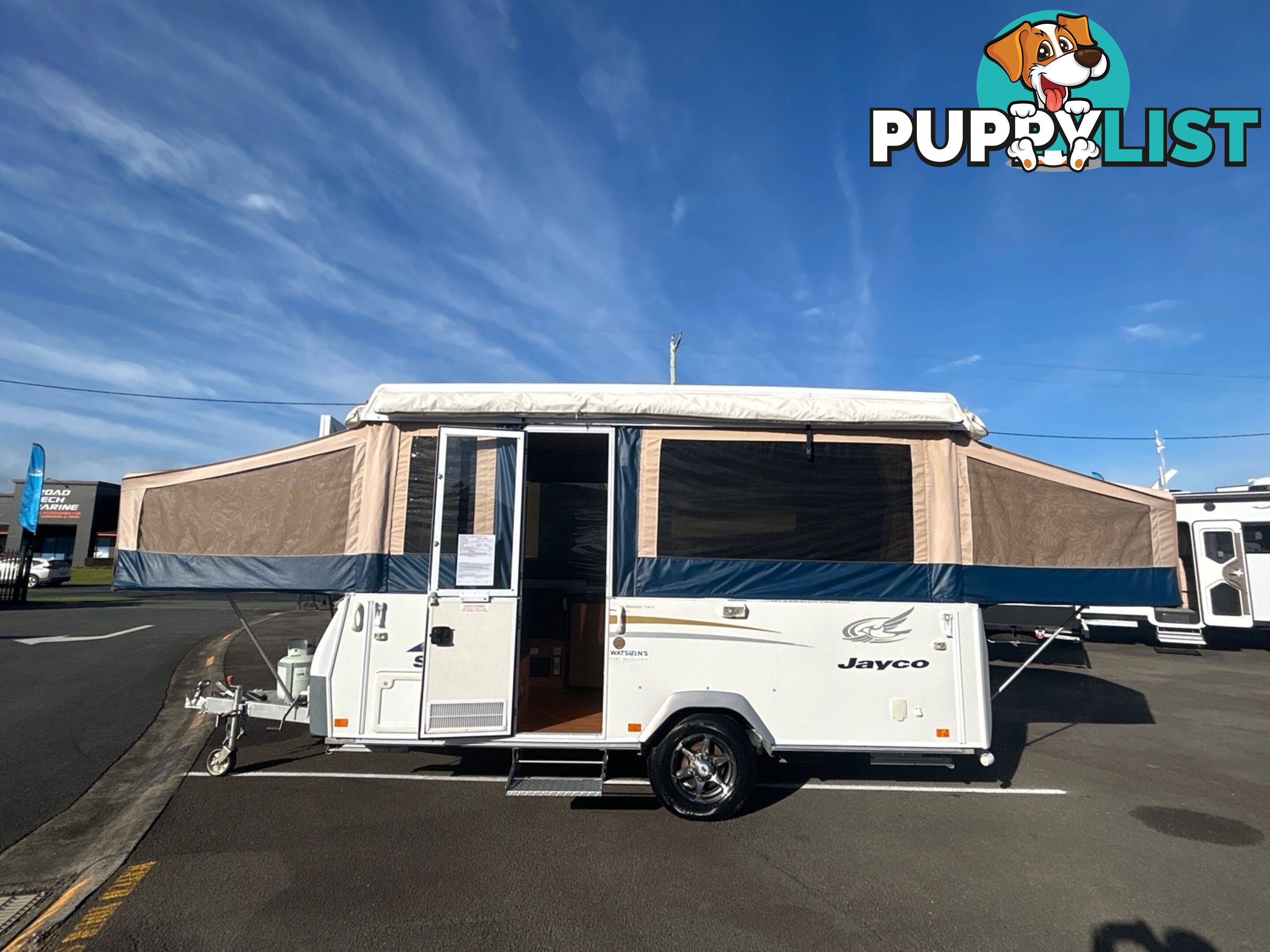 2010  JAYCO SWAN  TOURING CAMPER TRAILER