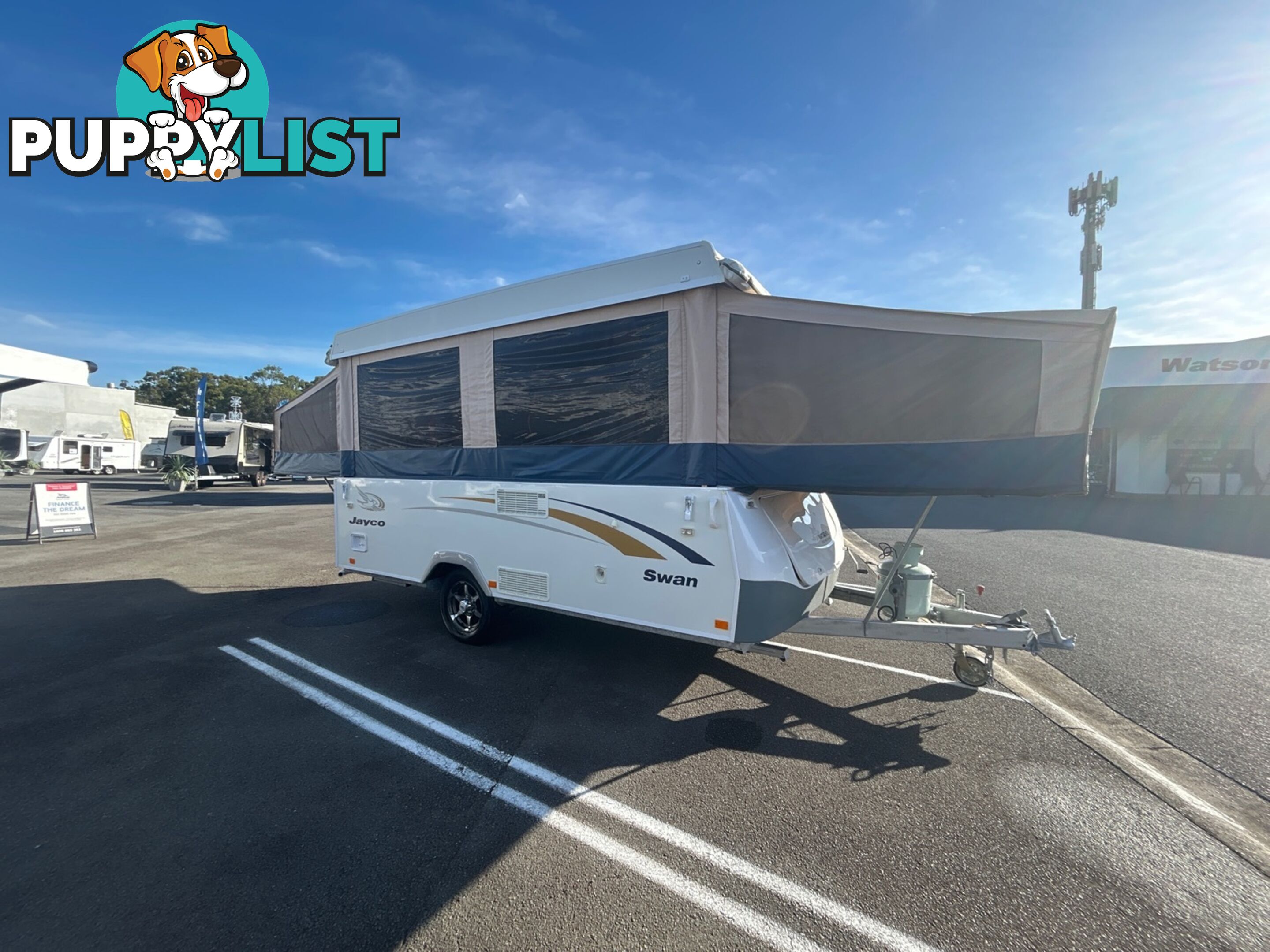 2010  JAYCO SWAN  TOURING CAMPER TRAILER