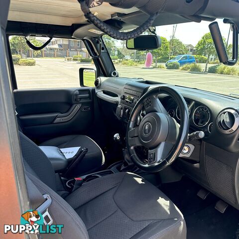 2013 Black Jeep Wrangler Sport 4x4