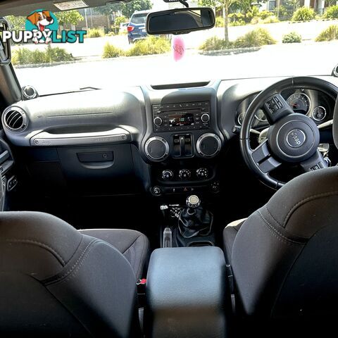 2013 Black Jeep Wrangler Sport 4x4