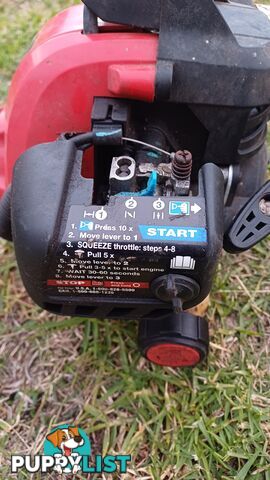 Used Line Trimmer Working Troy Bilt TB80 EC 27cc Straight Shaft Pickup Only