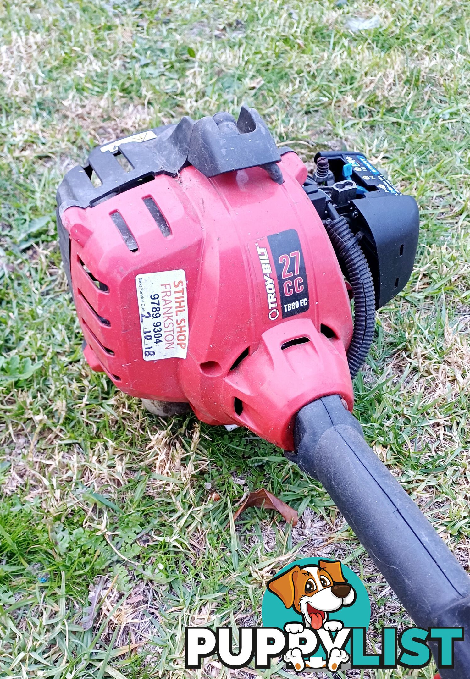 Used Line Trimmer Working Troy Bilt TB80 EC 27cc Straight Shaft Pickup Only