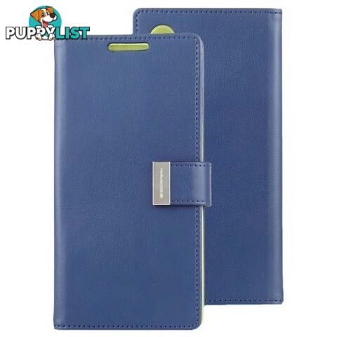 Goospery Rich Diary Book Case for iPhone 16 Plus