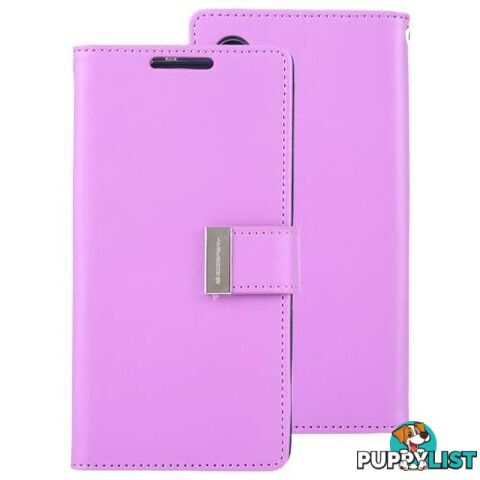 Goospery Rich Diary Book Case for iPhone 16 Pro Max