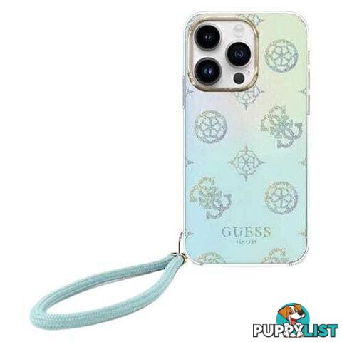 Guess Glitter Peony Case for Apple iPhone 15 Pro