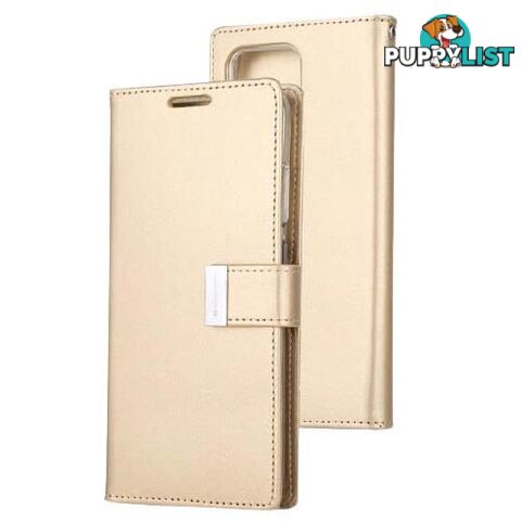 Goospery Rich Diary Book Case for iPhone 16