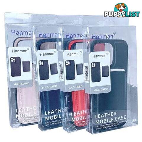 Hanman MagSafe Card Holder Case for iPhone 16