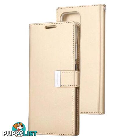 Goospery Rich Diary Book Case for iPhone 14 Pro Max