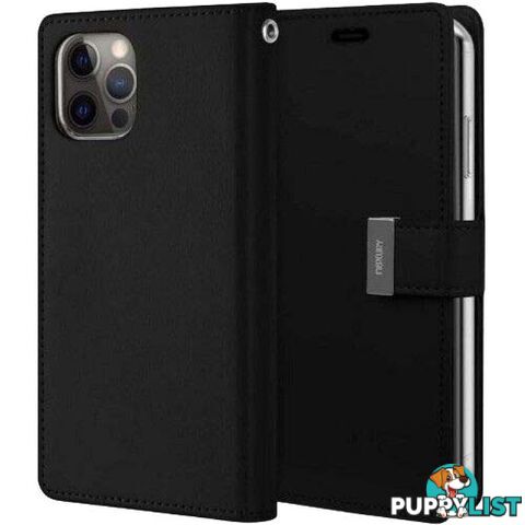 Goospery Rich Diary Book Case for iPhone 14 Pro Max