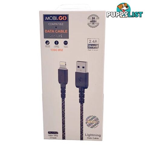 MOBiGO 1M Lightning Data Cable