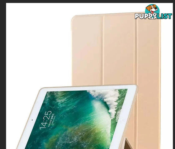Shockproof Smart Cover TPU Case For iPad 5th Gen 9.7" - Gold