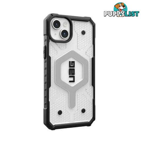 UAG Pathfinder Clear MagSafe Series Case for iPhone 15 - Ice