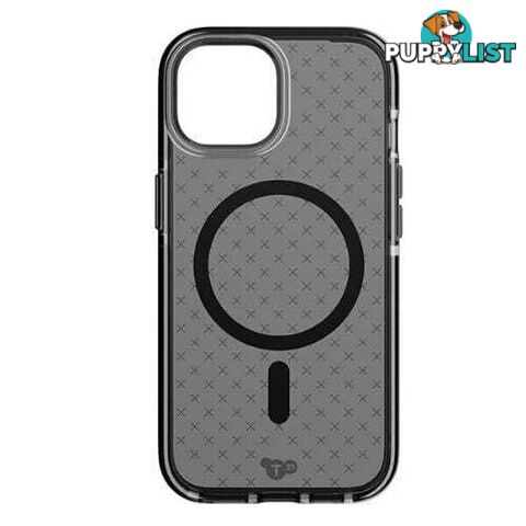 Tech21 Evo Check MagSafe Case for iPhone 15 Plus  - Smokey