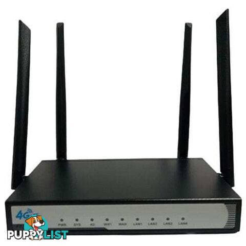 Q986 4G LTE Router Modem Single SIM (Non Retail Packaging)