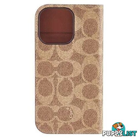 Coach Folio Case for iPhone 16 Pro Max