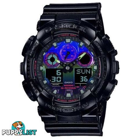 Casio G-Shock Watch GA-100RGB-1A